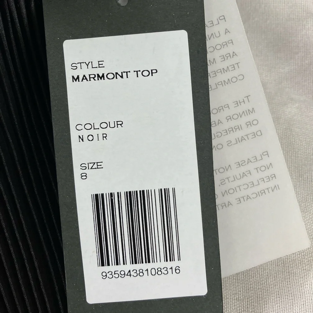 L’ideé Black Noir Marmont Top - Picture 8 of 9